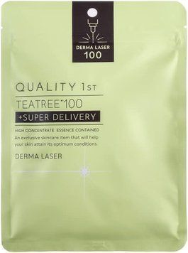 Маска для лица Quality 1st Derma laser100 с экстрактом чайного дерева, 7 шт. 3562 фото