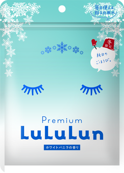 Lululun Premium Маска для обличчя з ароматом ванілі, зволоження та свіжість, 7 шт 3766 фото