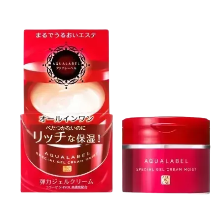 SHISEIDO Aqualabel Special Gel Cream EX MOIST Крем-гель для лица увлажняющий 90 гр 1870 фото