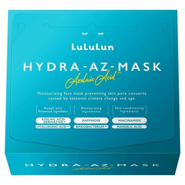 LULULUN HYDRA - AZ Маска для обличчя зволожуюча з азелаїновою кислотою 7 шт 1977 фото