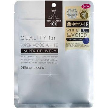 Маска для лица Quality 1st Derma laser100 отбеливающая, 7 шт 3577 фото